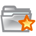 folder, star icon