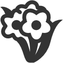 bunch,flower icon