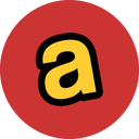 airwalk design, round, social icon