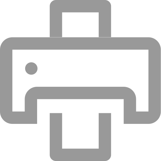 Print svg vector icon