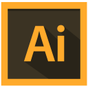 adobe, design, illustrator svg vector icon