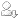 down, user icon