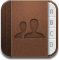 adress book, contacts icon