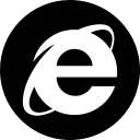 explorer, internet, microsoft svg vector icon