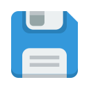 floppy, guardar, save svg vector icon