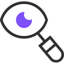 browser, find, follow, search, seek, view, web svg vector icon