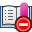 bookmark, delete icon
