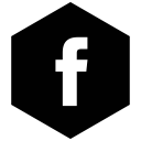 facebook, six svg vector icon