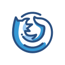 firefox, media, network, social svg vector icon