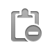 clipboard,delete icon