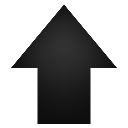 arrow, up icon
