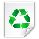 file, recycle icon