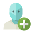 user,add icon