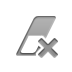 eraser,cross icon