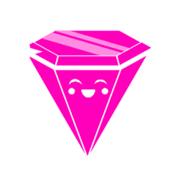 rave,diamond,magenta icon