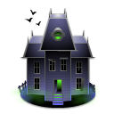 haunted,house,home,building icon