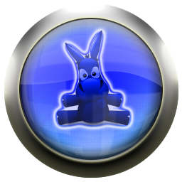 blue,emule icon