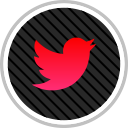 media, online, social, twitter svg vector icon