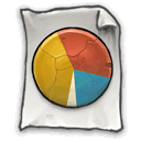 chart,having,document icon