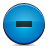button,blue,delete icon