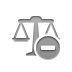 balance,delete icon