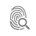 fingerprint,zoom icon