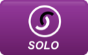 curved, solo icon