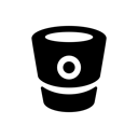 bitbucket,black icon