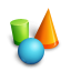 3D icon