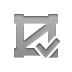 send,crate,checkmark icon