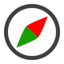 compass svg vector icon