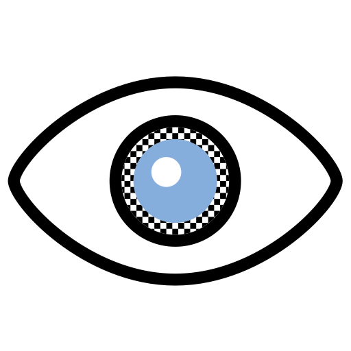 Eye svg vector icon