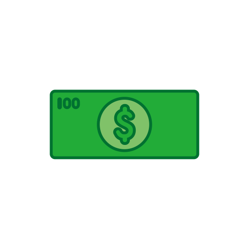 Greenback svg vector icon