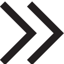 arrow, double, right svg vector icon