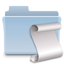 script,folder,badged icon