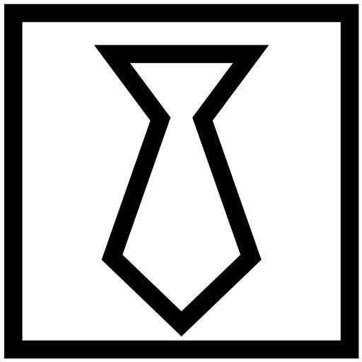 Black Tie svg vector icon