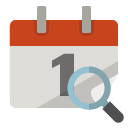 calendar,zoom icon
