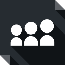 logo, media, my, my space, social, social media, space, square svg vector icon