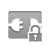 disconnect,lock,open icon