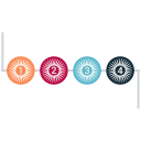 analytics, infographic, pie chart svg vector icon