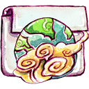 folder, sites, world icon