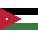 ensign, flag, jordan, nation svg vector icon