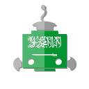 bot, flag, robot, sa, saudi arabia, telegram svg vector icon