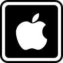 apple, media, social svg vector icon