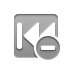 first,delete icon