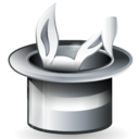 hat, magic, rabbit, wizard icon