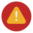 alert, attention, caution, danger, exclamation, stop, warning icon