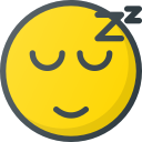 emoji, emote, emot, emot, sleeping svg vector icon