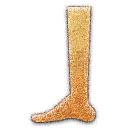 leg,embossed icon