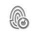 fingerprint,reload icon